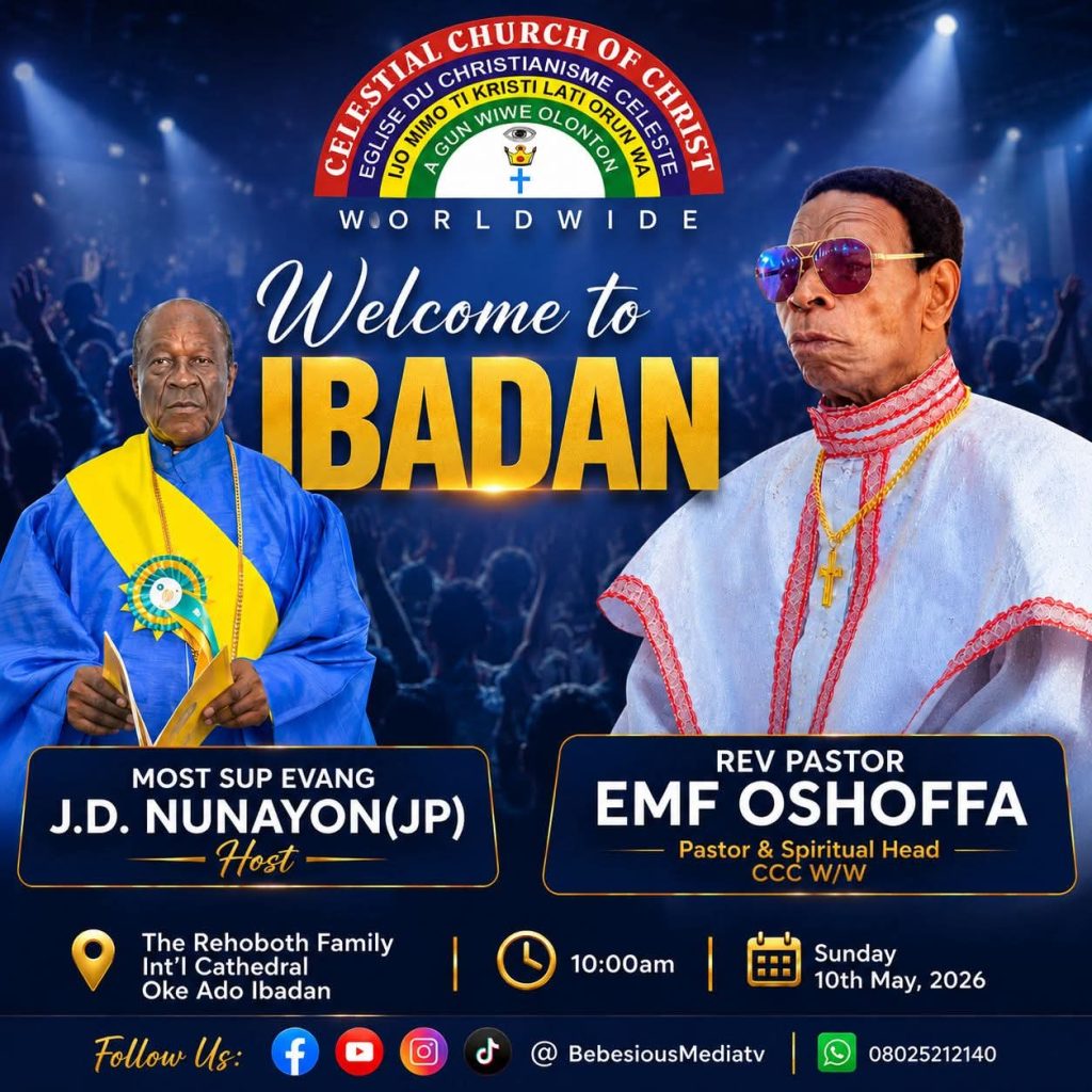 “OLD THINGS ARE PASSED AWAY” — REV. PASTOR E.M.F OSHOFFA, MSE J.D. NUNAYON REUNITE 5 MyCelestialApp 1004738083 MyCelestialApp