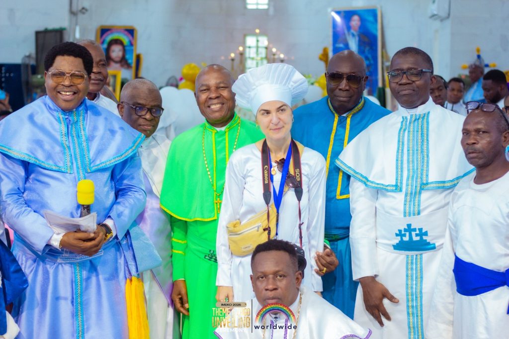PASTOR BLIN JACOB EDIEMOU SENDS DELEGATION TO PLEDGE ALLEGIANCE AND COLLABORATION WITH E.M.F 4 MyCelestialApp 1005370927 MyCelestialApp